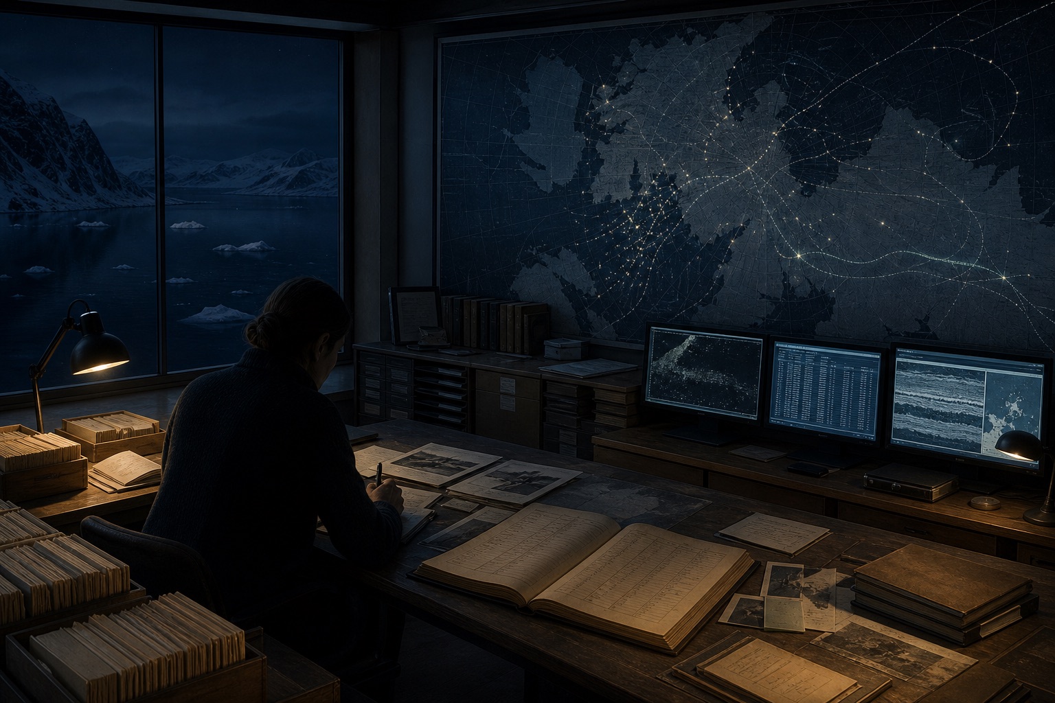 SAR AI and Data for the Archive of Traces: Data, Model, Limit, Human Review, Public Trace